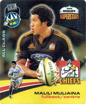 2008 Bluebird Foods Rugby Superstars #14 Malili Muliaina Front